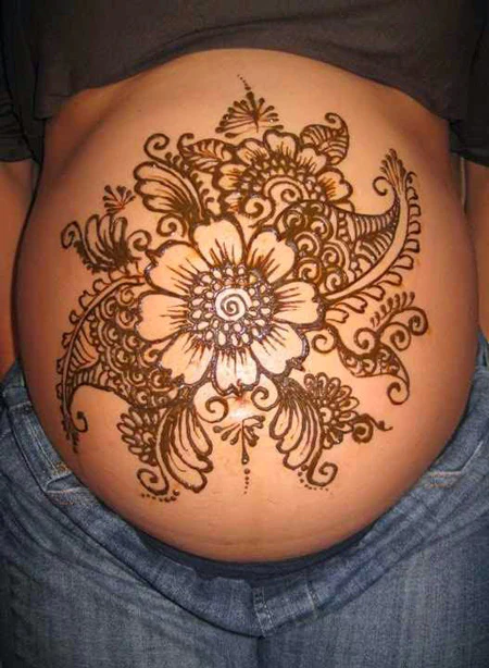Pregnant Belly Design